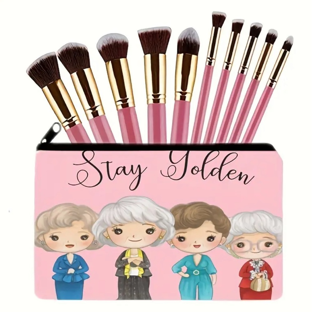 NWT Golden Girls Canvas Cosmetic Bag